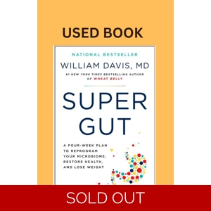 Super Gut by William Davis. Used Paperback Book