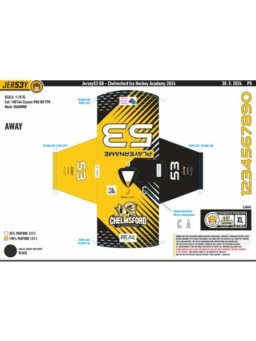 CIHA Game Shirt (Away)