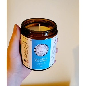 40h Soy - Lavender and Geranium - 200 g Jar