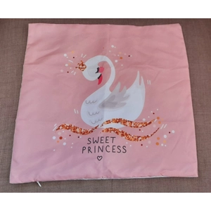 Swan Sweet Princess - Cushion Cover 43cm