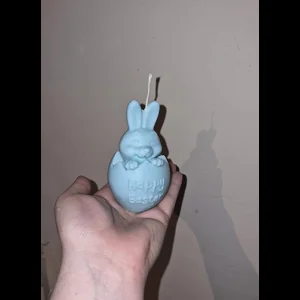 Soy Bunnie egg Little pillar candle 9cm