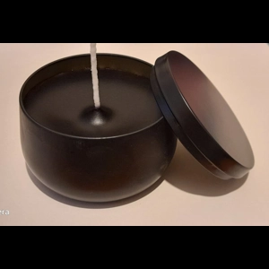 Pumpkin Spice candle Tin 235 g - Black