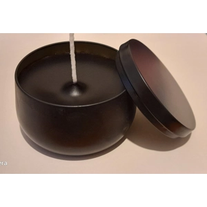 Pumpkin Spice candle Tin 235 g - Black