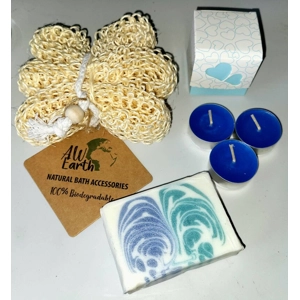 Blue Shower Spa Gift Set - Marine Fresh