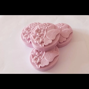 Butterfly peppermint Soap Bar  - Shea Butter Oatmeal