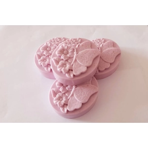 Butterfly peppermint Soap Bar  - Shea Butter Oatmeal