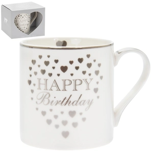 Ceramic Heart Birthday Mug