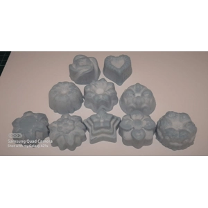 10x Homemade Sea Salt & Driftwood soy Flower Melts