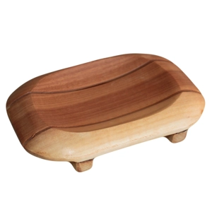 Classic Mahogany Soap Dish - wooden