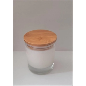 Eucalyptus Soy 30cl Glass Jar - Candle bamboo lid. Eucalyptus Soy 30cl Glass Jar - Candle bamboo lid.