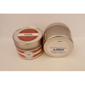 20 White coffee Soy candle Tins - 22 hr 20 White coffee Soy candle Tins - 22 hr