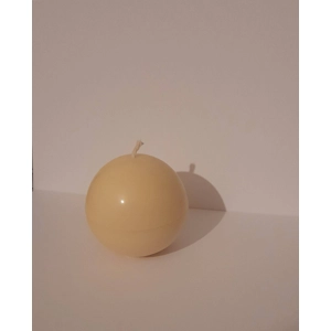 Round pillar candle 200g - Soy Unscented 7 cm. Carol's Candles