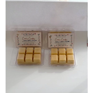Homemade - soy wax melts - Cedarwood and Jasmine essentialoil, Carol's Candles and gifts