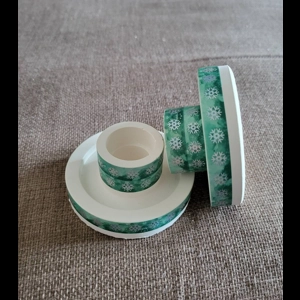 2 Handmade Stonecast Candle Stick Holder Green/white vegan non-toxic.