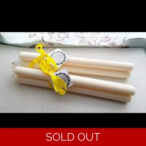 6x Soy Church Altar or dinner candle sticks - 28 cm Carol's Candles