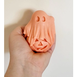 Halloween Shea oatmeal, Ghost Pumpkin soap