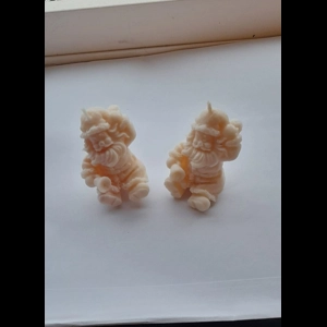 Soy Santa Little pillar candles – raspberry