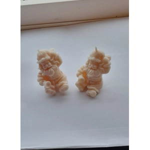 Soy Santa Little pillar candles – raspberry