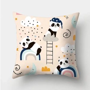 Kids sleepy panda - Cushion Cover 43cm