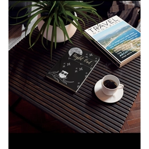 Night Owl Hardback 128 page Plain Notebook