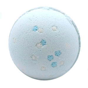 Large Snowflake Bath Bomb - Blueberries
