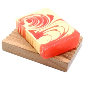 Strawberry Handcrafted Soap 100g Slice