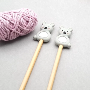 Bunny Knitting Needle Point Protectors