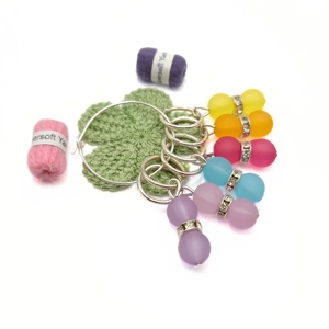 Frosted Stitch Markers