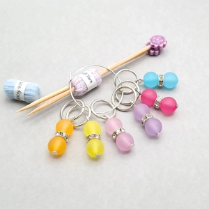 Frosted Stitch Markers