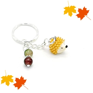 Resin Hedgehog Keyring Resin Hedgehog Keyring