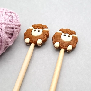 Brown Sheep Knitting Needle Point Protectors