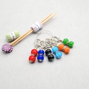 Star Bead Stitch Markers