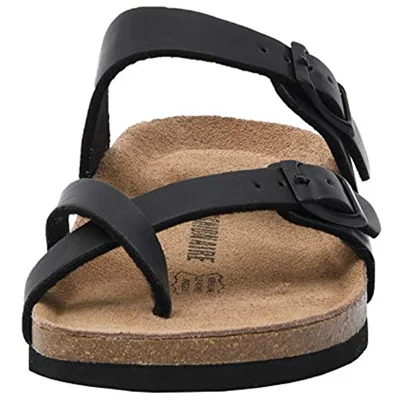 Women's Cushionaire Luna Cork footbed Sandal with +Comfort