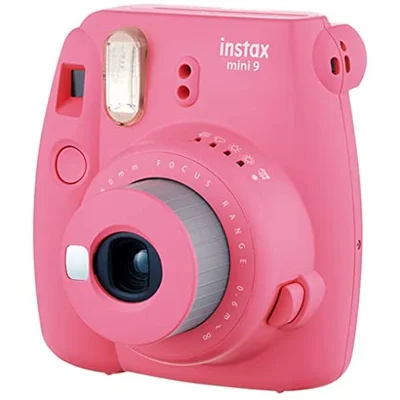Fujifilm Instax Mini 9 Instant Camera, Flamingo Pink