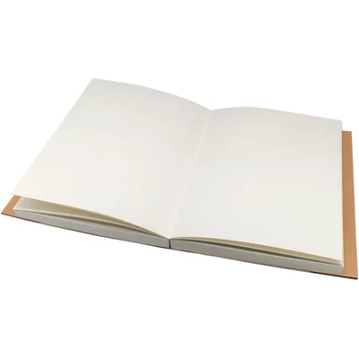 Kraft Cover Drawing Notebook & Sketchbook Set of 2 Blank Plain Sketch Books – Thick Paper A5 Size, 150x210mm Paper Ideal for Drawing & Sketching Paint