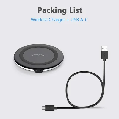 Yootech Wireless Charger,Qi-Certified 10W Max Fast Wireless Charging Pad Compatible with iPhone 13/13 Pro/13 Mini/13 Pro Max/12/SE 2020/11,Samsung G