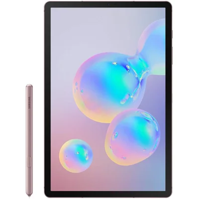 Samsung Galaxy Tab S6- 10.5" Tablet 256GB, Wifi Tablets - SM-T860NZNLXAR, Rose Blush