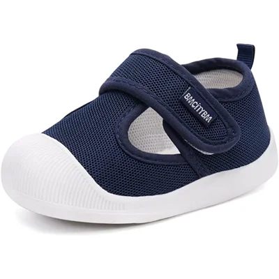 BMCiTYBM Baby Sneakers Girls Boys Lightweight Breathable Mesh First Walkers Shoes