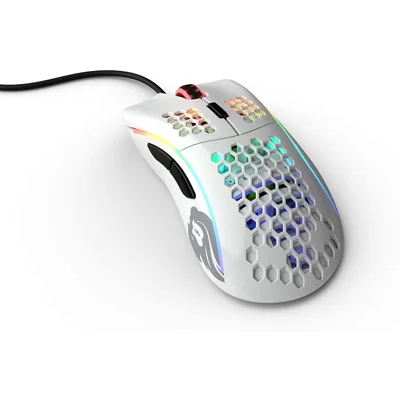 Glorious Model D Gaming Mouse, Glossy White (GD-GWHITE)