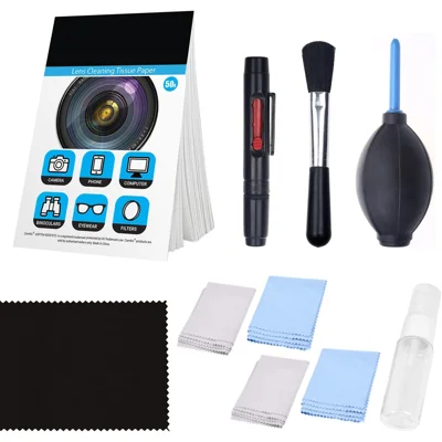 Professional Camera Cleaning Kit for DSLR Cameras- Canon, Nikon, PentSony - Cleaning Tools and Accessories