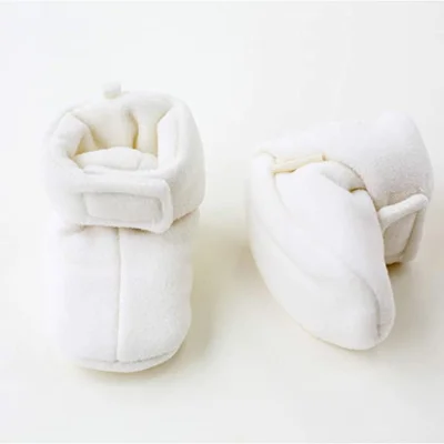 pureborn Unisex Baby Boys Girls Fleece Cozy Booties Warm Infant Shoes