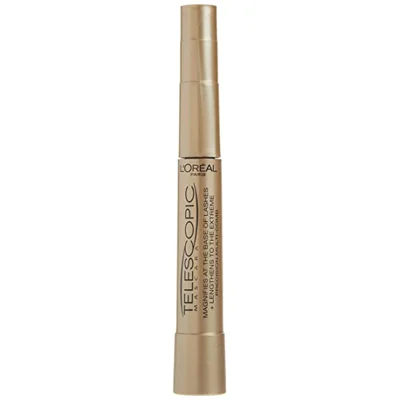 L'Oreal Paris Makeup Telescopic Original Lengthening Mascara, Blackest Black, 0.27 Fl Oz (1 Count)
