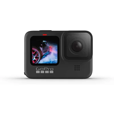 GoPro HERO9 Black - Waterproof Action Photo Camera with Front LCD and Touch Rear Screens, 5K Ultra