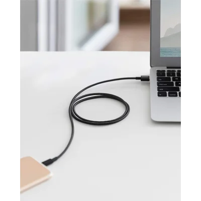 Anker 6ft Premium Nylon Lightning Cable [2-Pack], MFi Certified for iPhone Chargers, iPhone SE/Xs/XS Max/XR/X / 8 Plus / 7/6 Plus, iPad Pro Air 2, a