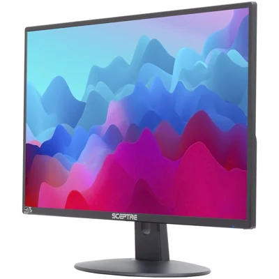Sceptre 20" 1600x900 75Hz Ultra Thin LED Monitor 2x HDMI VGA Built-in Speakers, Machine Black Wide Viewing Angle