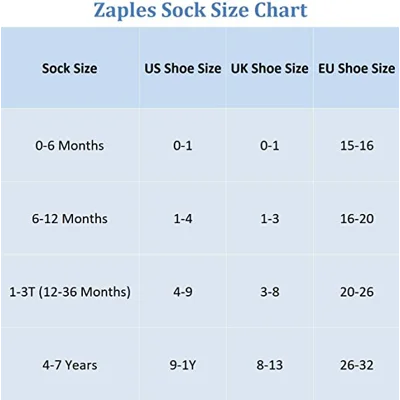 Zaples Baby Non Slip Ankle Socks with Non Skid Soles for Infants Toddlers Kids Boys Girls