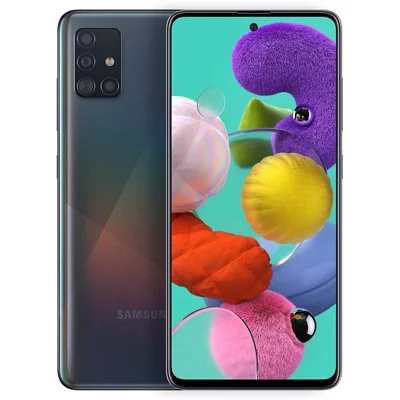 Samsung Galaxy A51 A515F 128GB DUOS GSM Unlocked Phone w/Quad Camera 48 MP + 12 MP + 5 MP + 5 MP (International Variant/US Compatible LTE) - Prism C