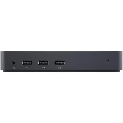 Dell USB 3.0 Ultra HD/4K Triple Display Docking Station (D3100), Black