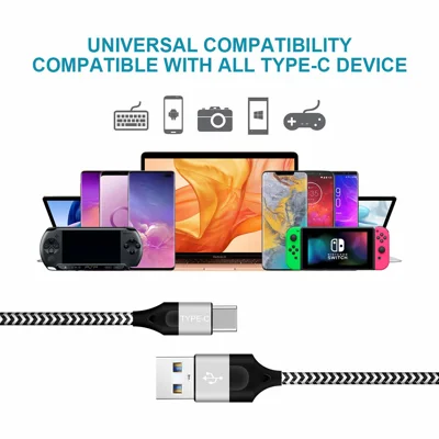 USB C Charger Cable 3FT 6FT 6FT 10FT Cord for Samsung Galaxy A51 5G A32 A71 A11 S22 S20 Plus Ultra/S21 FE 5G A52 A13,Note 20 Ultra/10,S10 S10E,A02S