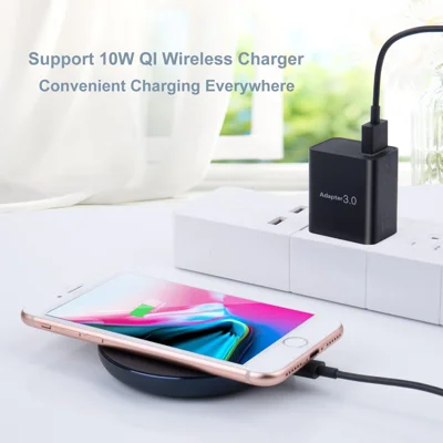 Quick Charger 3.0 Wall Charger, OKRAY 2-Pack 18W QC Fast Charging 3.0 USB Charger Power Adapter Wall Plug Compatible iPhone/iPad, Samsung Galaxy S10